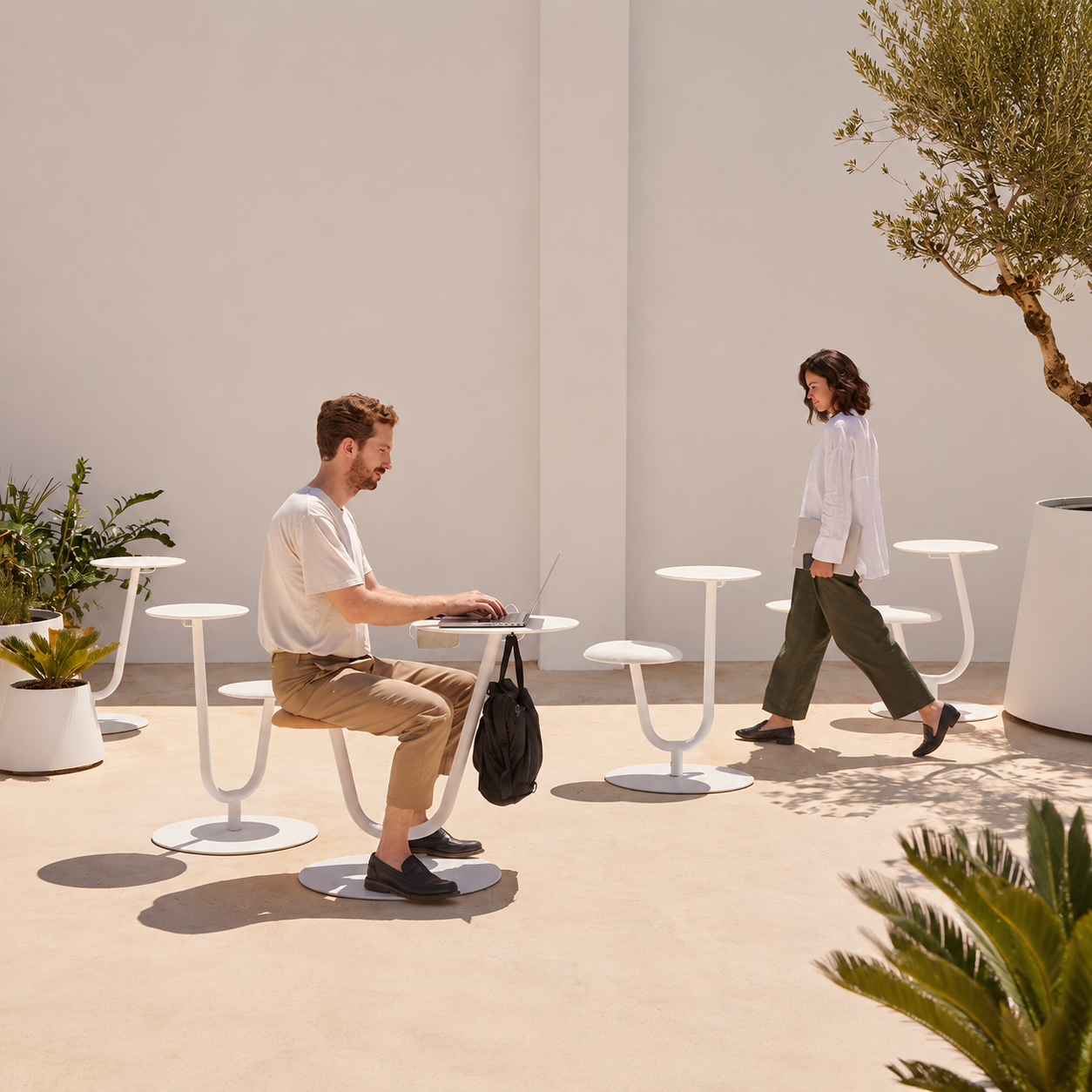 Solar Outdoor table By Marc Krusin