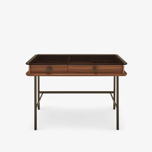 מכתבת INDISCRET מעץ בגוון חום כהה, מבית Ligne Roset
