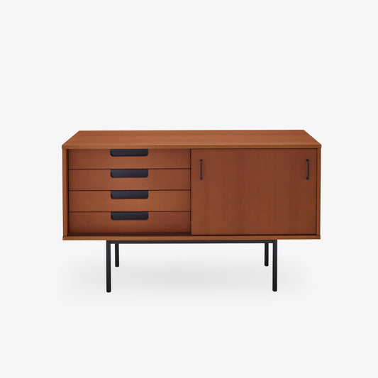 שידת 148 מעץ אפר בגימור צבוע, מבית Ligne Roset