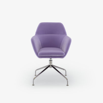 כסא Amédée מבית Ligne Roset עם בסיס כרום
