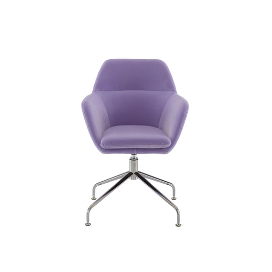 כסא Amédée מבית Ligne Roset עם בסיס כרום