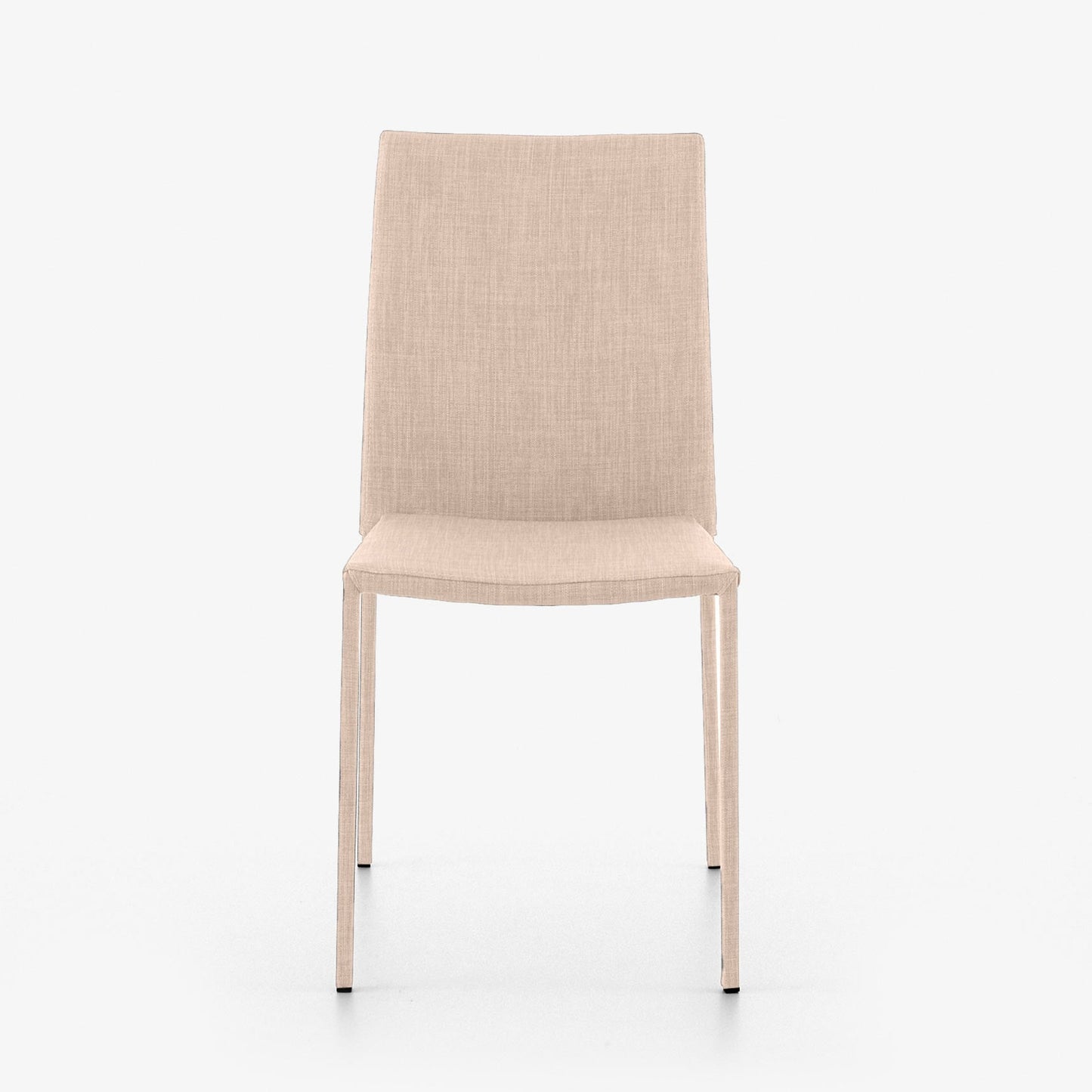 כסא SLIM מבית Ligne Roset בגוון בז', על רקע לבן