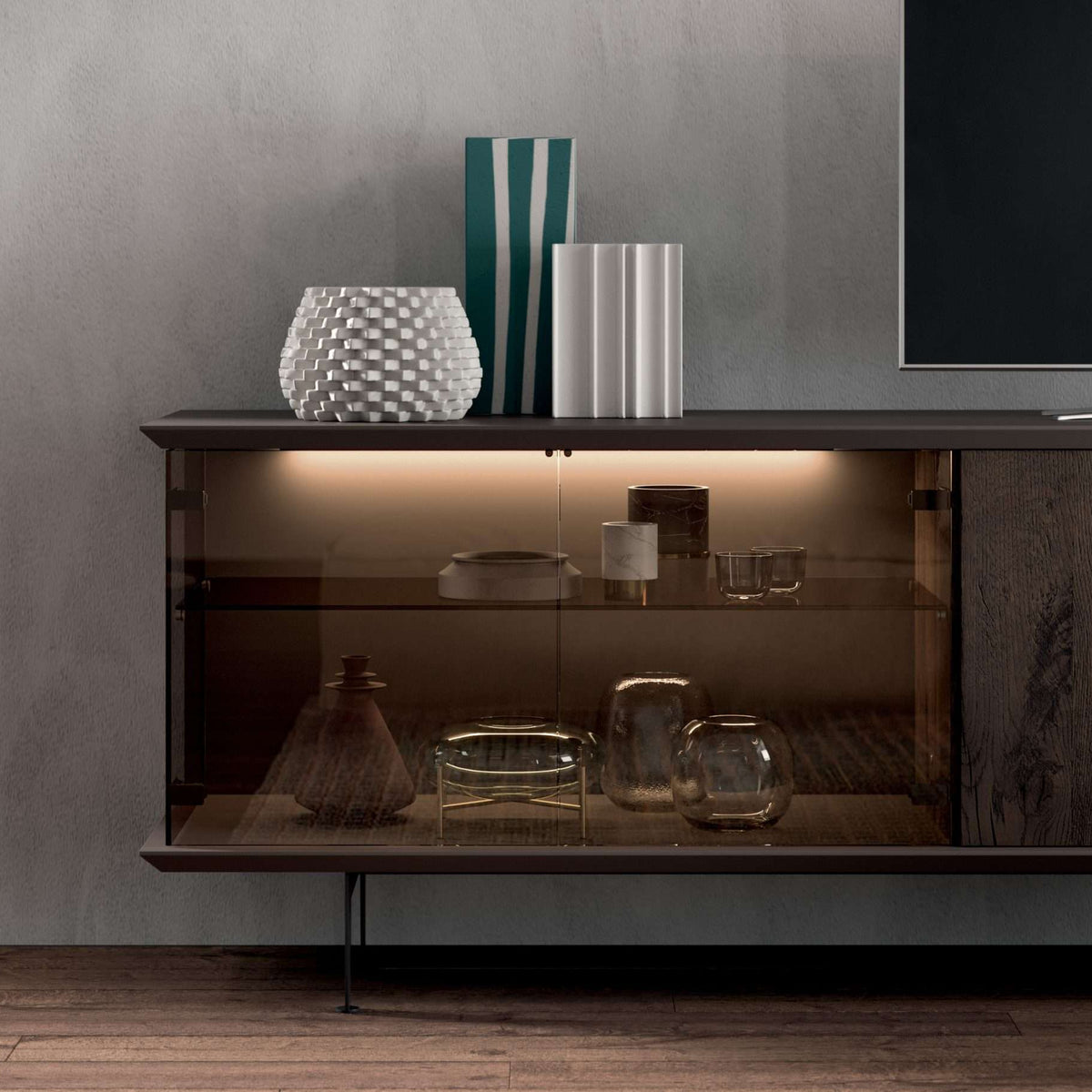 מזנון BRERA VETRO מבית Ozzio Italia – תמונה 3