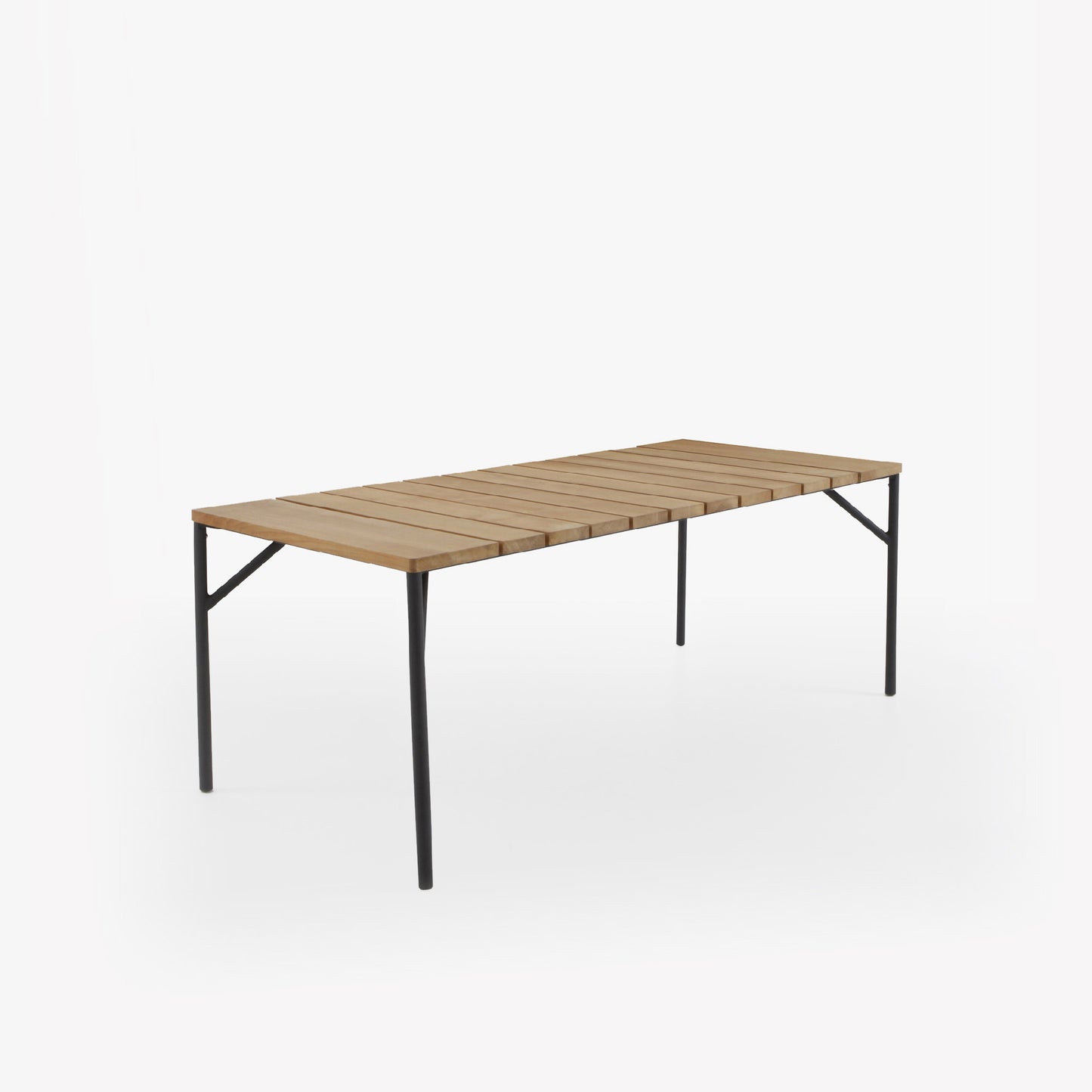 שולחן אוכל לחוץ LAPEL מעץ טיק, מבית Ligne Roset – תמונה 4