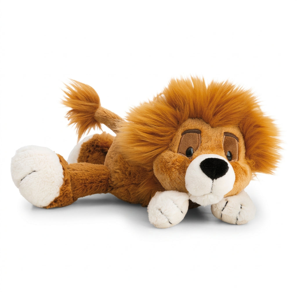 בובת אריה שוכב King Kimari 30 ס״מ מבית NICI