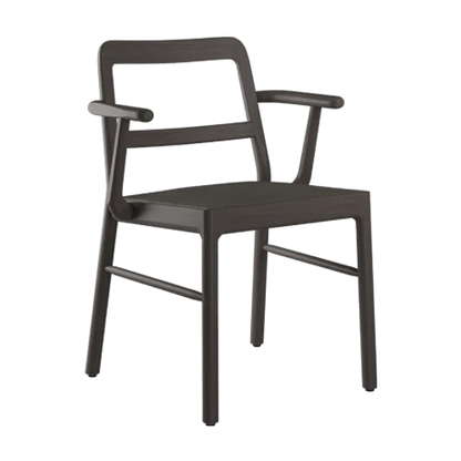 כסא OP Opera Prima עם משענת פתוחה וידיות מבית Marte Design