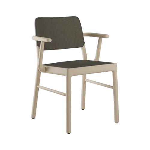 כסא OP Opera Prima עם משענת מלאה וידיות מבית Marte Design