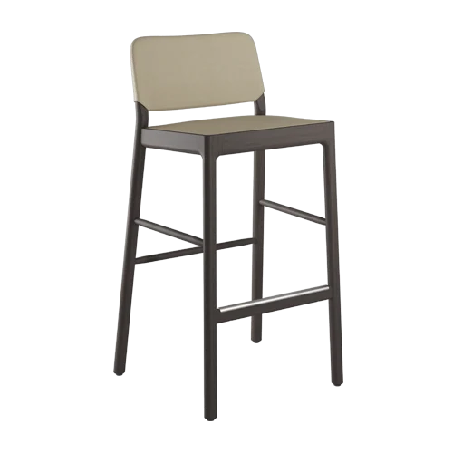 כסא בר OP Opera Prima עם משענת מלאה מבית Marte Design