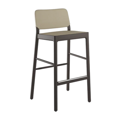 כסא בר OP Opera Prima עם משענת מלאה מבית Marte Design