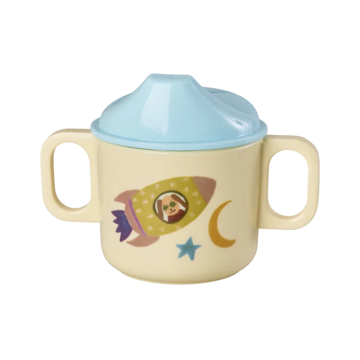 כוס מלמין לילדים עם מכסה מבית Rice DK