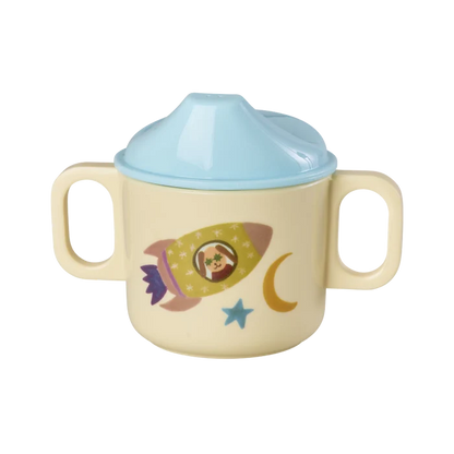 כוס מלמין לילדים עם מכסה מבית Rice DK