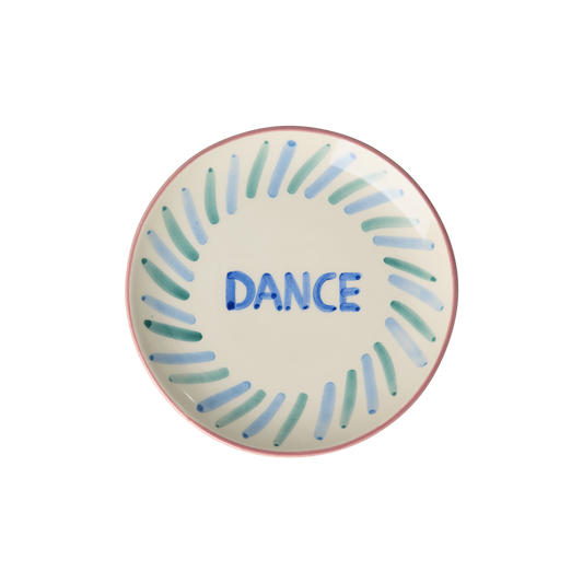 צלחת קינוח קרמיקה DANCE
