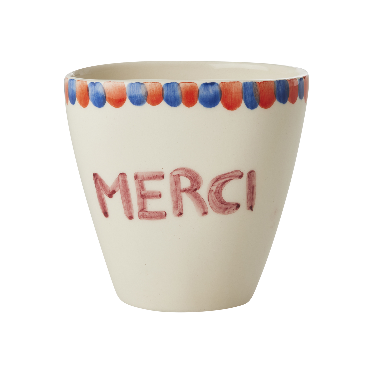 כוס קרמיקה אובלית MERCI