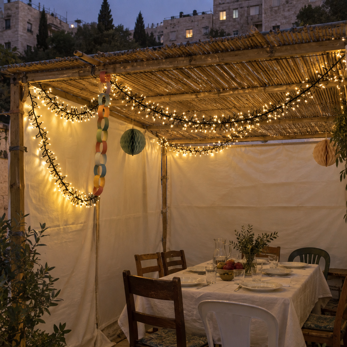 גירלנדת תאורה 936 לדים, תמונה נוספת