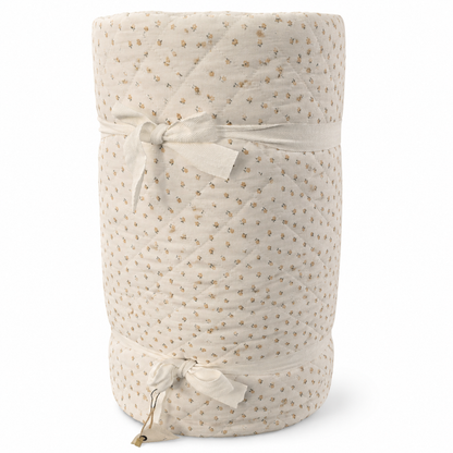 סט כיסוי מיטה קווילט מכותנה בגימור גלי - תמונה 4