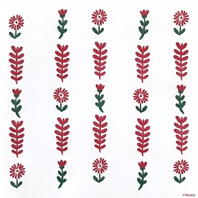 מפיות Garland מבית Françoise Paviot