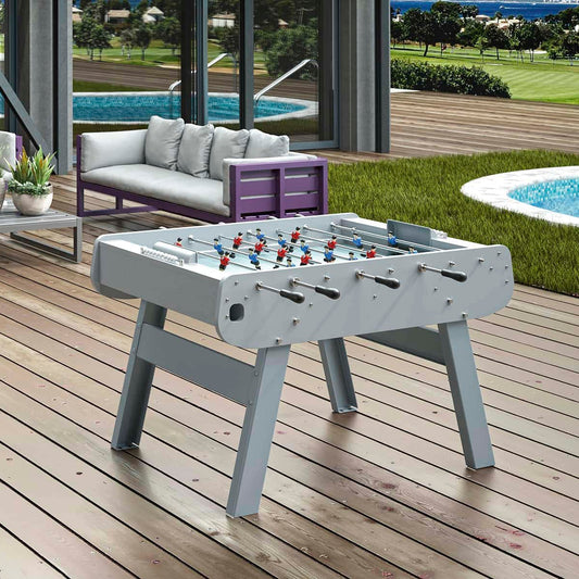 שולחן כדורגל Tahiti Outdoor מבית René Pierre בגינה
