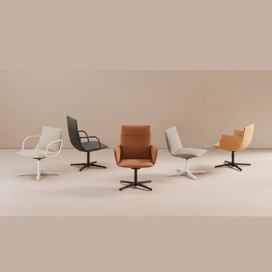 כורסת Noha Executive Lounge מבית Viccarbe