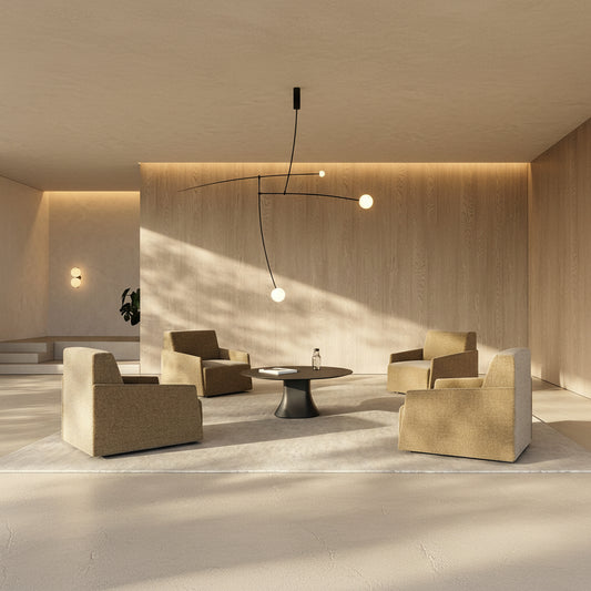 כורסת Sistema Floor Lounge מבית Viccarbe