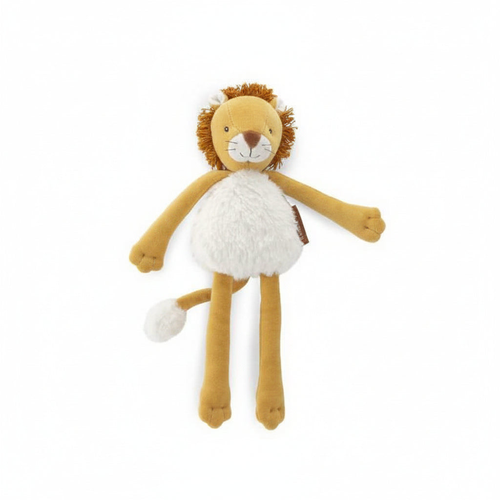 רעשן אריה Mamba מבד רך באורך 30 ס"מ מקולקציית La forêt Mawa של Moulin Roty
