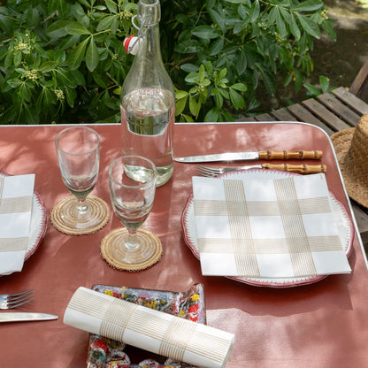 מפיות קומפוסטביליות Rustic Ficelle מבית Françoise Paviot, תמונה 3