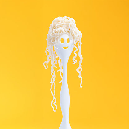 כף פסטה GINA לבנה מבית Koziol – תמונה נוספת