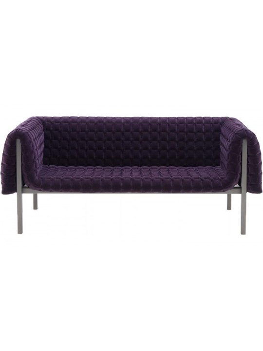 Three-seater RUCHE sofa