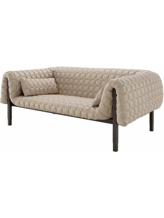 Three-seater RUCHE sofa