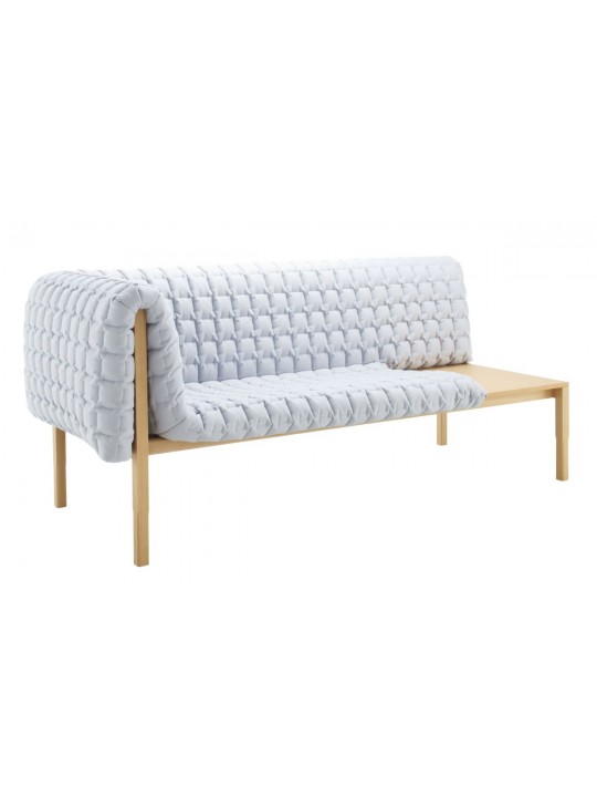 Three-seater RUCHE sofa