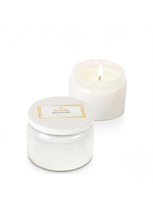 MOKARA candle in small glass jar