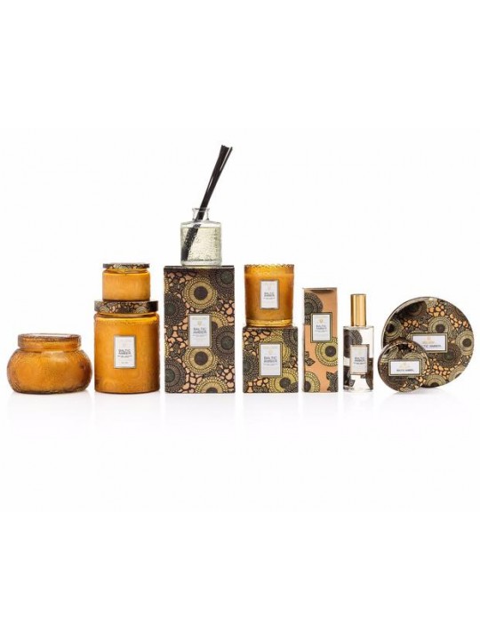 נר BALTIC AMBER בצנצנת פח גדולה- 3 פתילים
